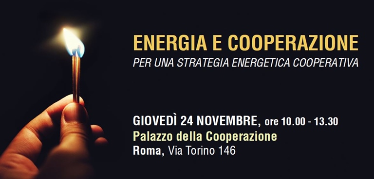 COOPERAZIONE ENERGETICA, BEST PRACTICE E OPPORTUNITA' PER SOCI E COOPERATIVE