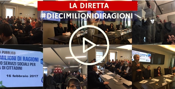 #DIECIMILIONIDIRAGIONI - LA DIRETTA