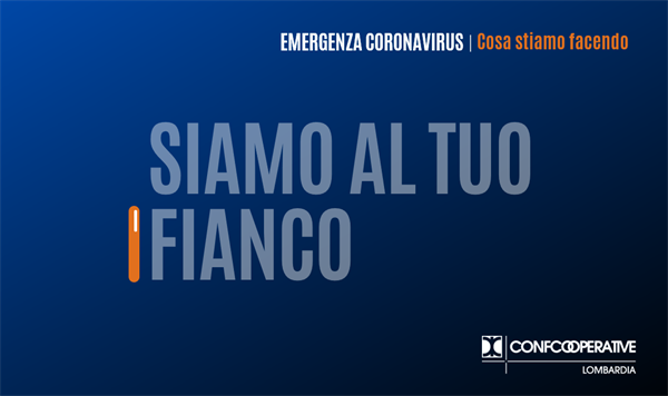 Covid19, siamo al tuo fianco