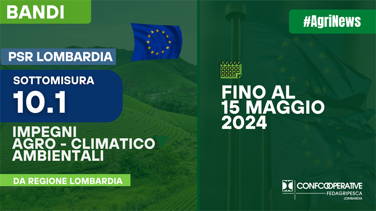 PSR Lombardia - Sottomisura 10.1 - Impegni agro-climatico-ambientali
