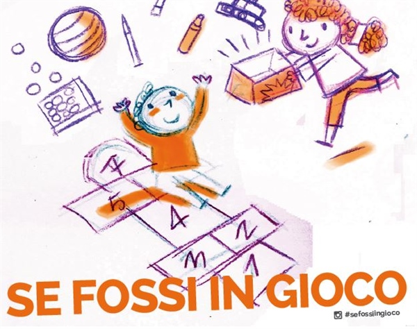 RACCOLTA GIOCHI SOLIDALE, PARTE IL TOUR "SE FOSSI IN GIOCO"