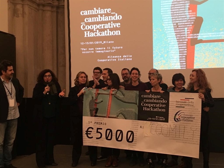 Coomily, Bananet, Wizathon ecco chi sono i vincitori del 1° hackathon cooperativo