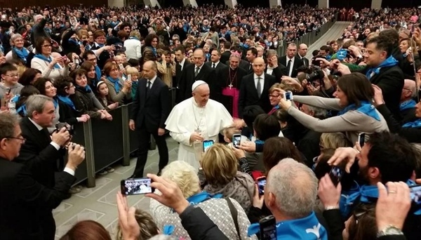 IN UDIENZA DAL PAPA PER I 100 ANNI DI CONFCOOPERATIVE