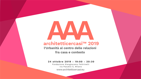 AAA architetticercasi™ 2019, torna il concorso per giovani talenti