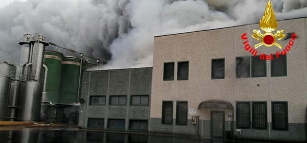 INCENDIO COOPERATIVA SOLAT, SOLIDARIETÀ DA CONFCOOPERATIVE LOMBARDIA