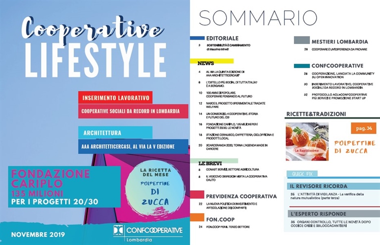 COOPERATIVE LIFESTYLE NOVEMBRE