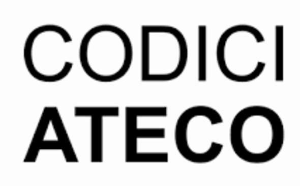Covid19, nuovi codici ATECO. Aggiornato l’elenco delle attività che potranno rimanere aperte