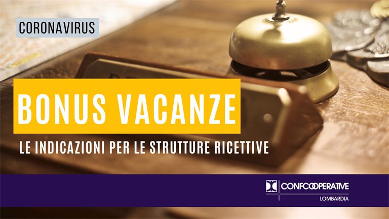 Strutture ricettive, come applicare il "Bonus vacanze"