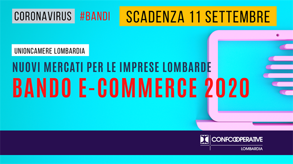 Bando e-commerce 2020 a fondo perduto