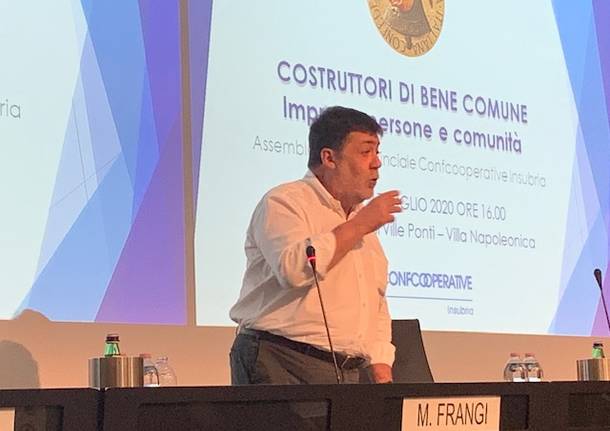 Mauro Frangi rieletto presidente Confcooperative Insubria