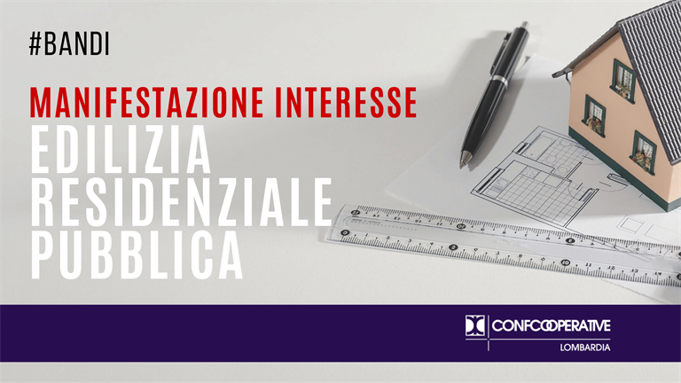 Manifestazione interesse interventi nuova edilizia residenziale pubblica