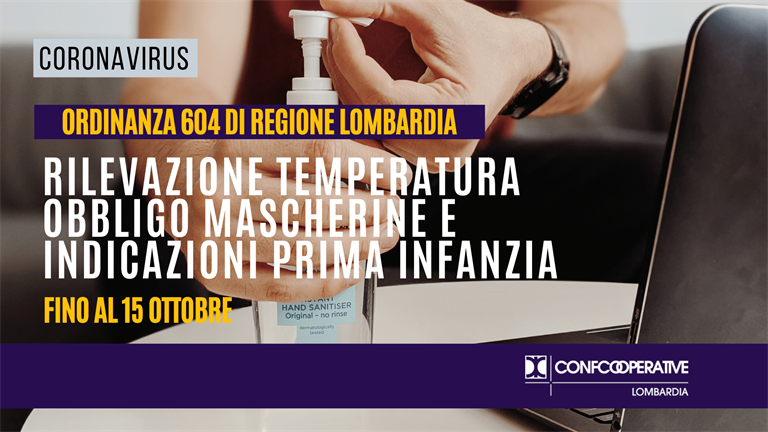 Lombardia, le norme anti-Covid fino al 15 ottobre