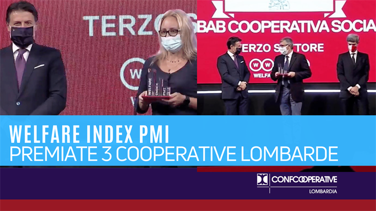 Conte premia 3 cooperative lombarde al Welfare Index Pmi