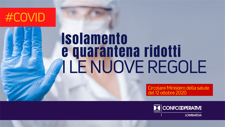 Covid, isolamento e quarantena si riducono I Le nuove regole