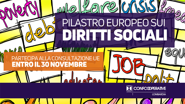 Pilastro europeo sui diritti sociali I Partecipa alla consultazione UE entro il 30 novembre