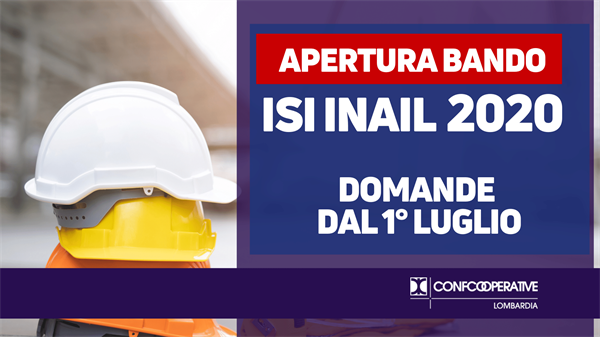 Bando ISI 2020 | Incentivi Salute e sicurezza sul lavoro