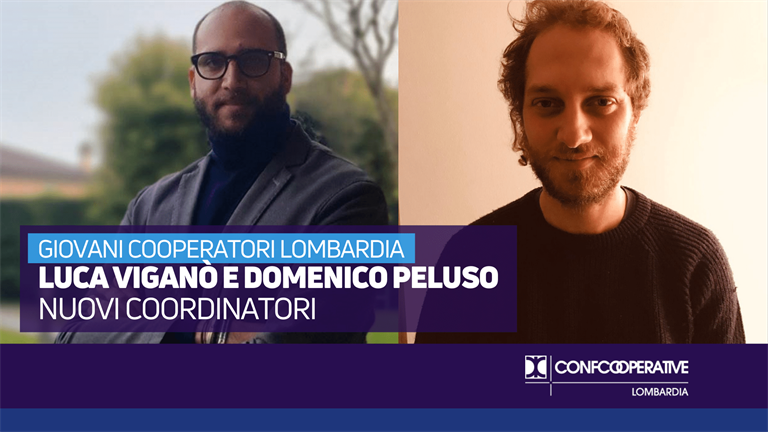 Giovani cooperatori Lombardia, Luca Viganò e Domenico Peluso i nuovi coordinatori
