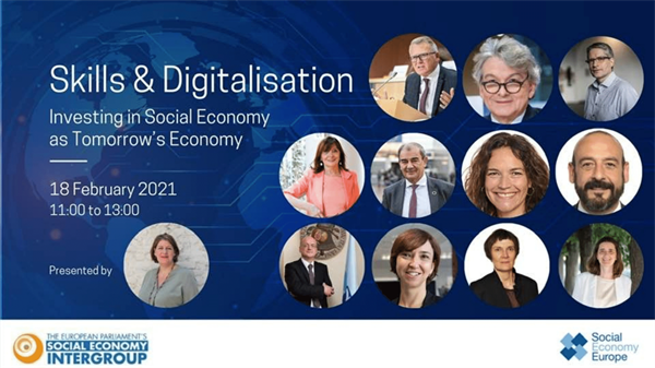 18 febbraio | Competenze e digitalizzazione. Investire nell’economia sociale come economia del domani