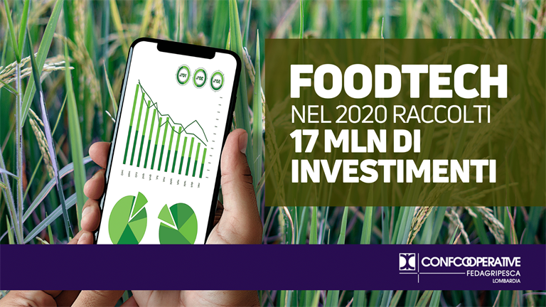 FoodTech, nel 2020 raccolti 17 milioni di investimenti