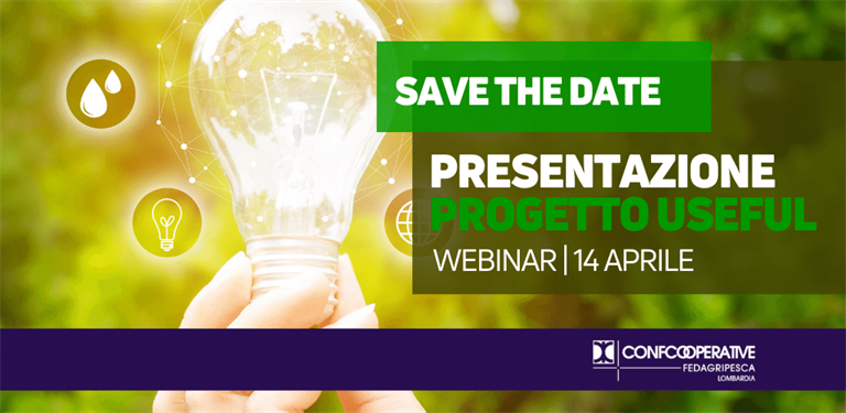 Save the date: 14 aprile ore 11,30 | Presentazione progetto USEFUL