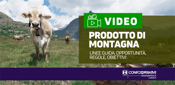 Online i video sul Prodotto di Montagna – Linee guida, opportunità, regole, obiettivi