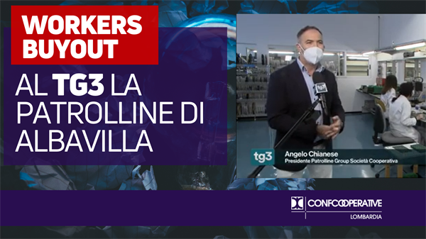 Workers buyout | Il servizio del TG3 sulla Patrolline di Albavilla