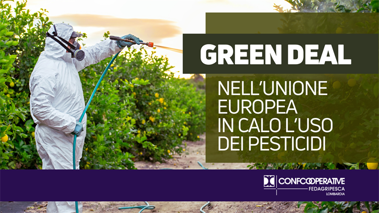 Green Deal, nell’Unione Europea in calo l’uso dei pesticidi