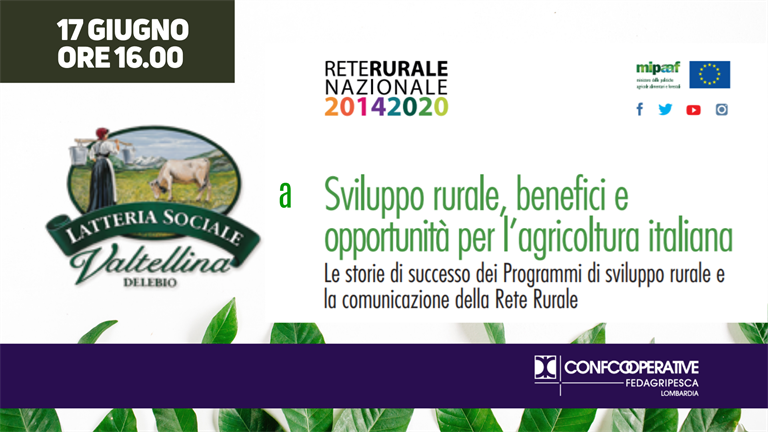 17 giugno | Latteria Sociale Valtellina tra le best practice PSR convegno Mipaaf