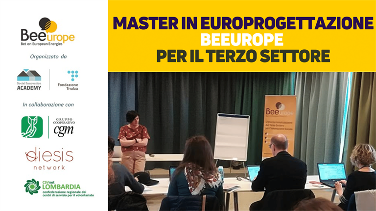 Terzo settore, torna il master in europrogettazione BEEurope