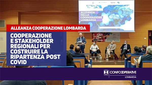 L’agenda di Alleanza della Cooperazione Lombarda per il post-pandemia