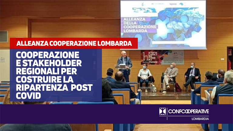 L'agenda di Alleanza della Cooperazione Lombarda per il post-pandemia