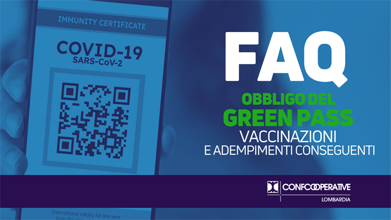 FAQ | Obbligo green pass e vaccinazioni