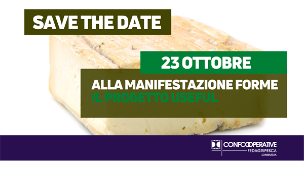 SAVE THE DATE – Il 23 ottobre il Progetto USEFUL alla manifestazione FORME