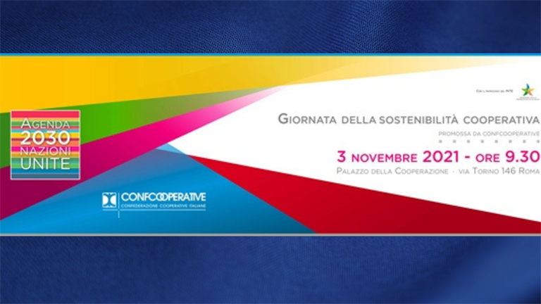 Il 3 novembre la Prima Giornata della Sostenibilità di Confcooperative