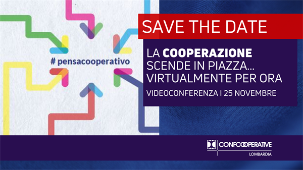 SAVE THE DATE I 25 NOVEMBRE "La cooperazione scende in piazza"