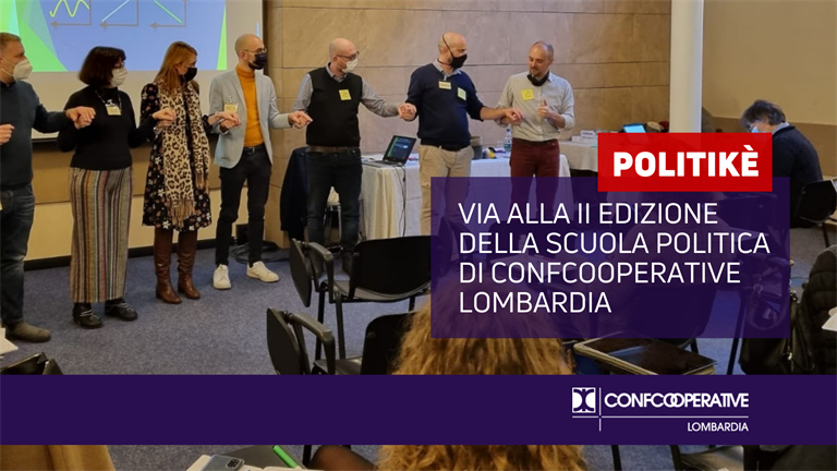 Politiké, via alla II edizione della Scuola Politica di Confcooperative Lombardia