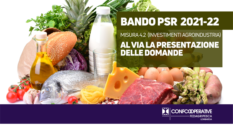 Bando PSR, al via la presentazione delle domande per investimenti agroindustria