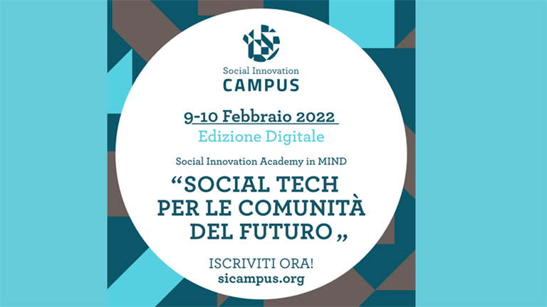 9 – 10 febbraio | Il Social Innovation Campus in edizione digitale