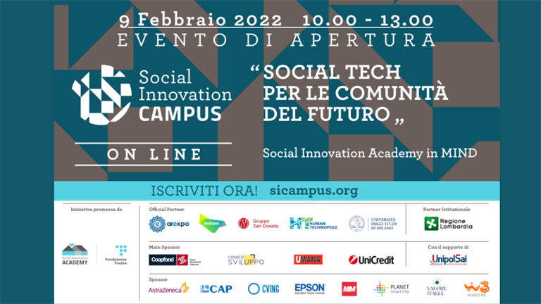 Giovani, nuove tecnologie, imprese a impatto sociale, protagonisti al Social Innovation Campus di Fondazione Triulza