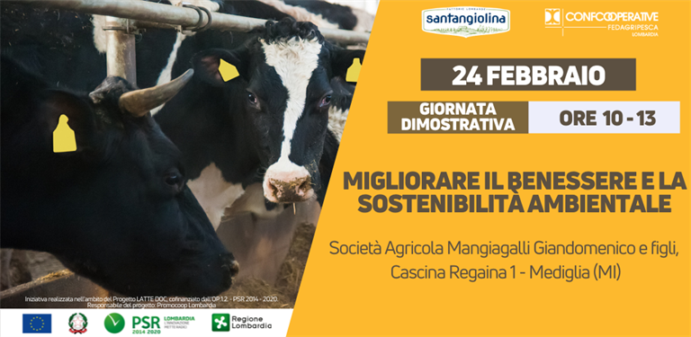 SAVE THE DATE 24 febbraio | Giornata dimostrativa "Migliorare il benessere e la sostenibilità ambientale "