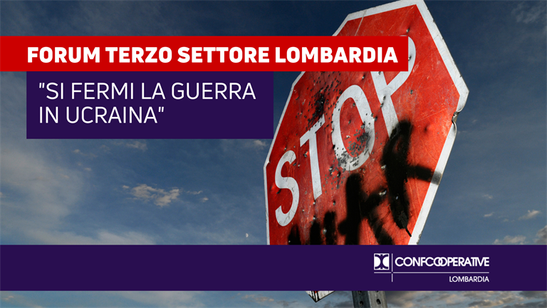 Forum Terzo Settore Lombardia: "Si fermi la guerra in Ucraina"