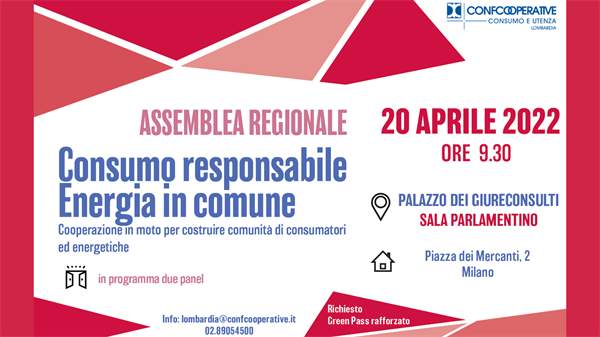 ASSEMBLEA DELLE COOPERATIVE LOMBARDE DI CONSUMO E UTENZA