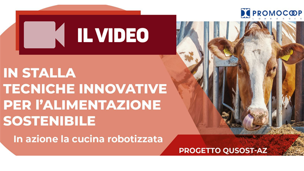 VIDEO | In stalla tecniche innovative per l’alimentazione sostenibile