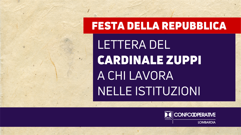 Lettera del Cardinale Zuppi a chi lavora nelle Istituzioni