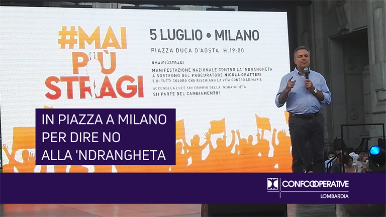 MAI PIU’ STRAGI – In piazza a Milano per dire no alla ’ndrangheta