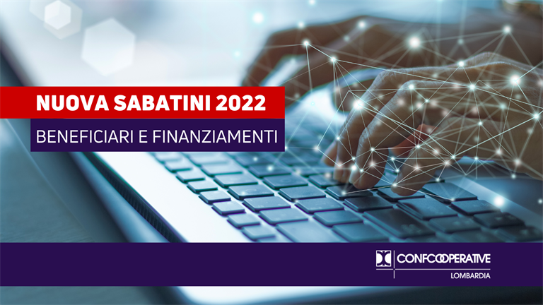 Nuova Sabatini 2022, beneficiari e finanziamenti