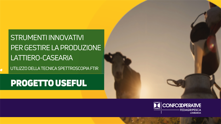 Progetto USEFUL, strumenti innovativi per gestire la produzione lattiero-casearia