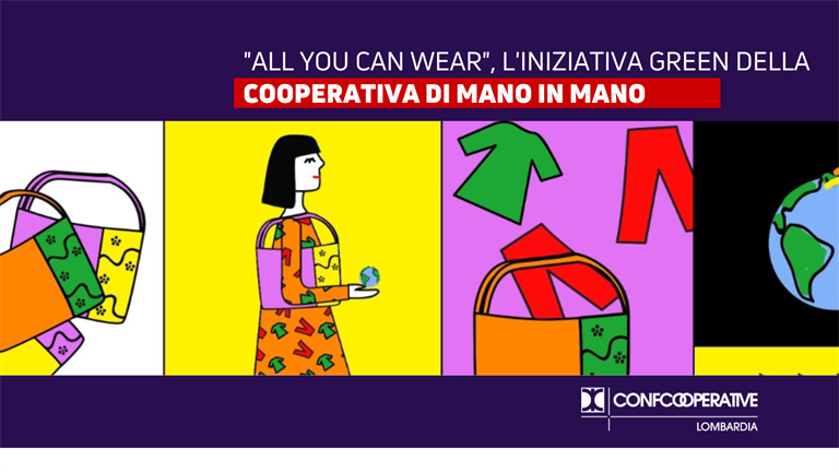 All You Can Wear, l’iniziativa della cooperativa Di Mano In Mano