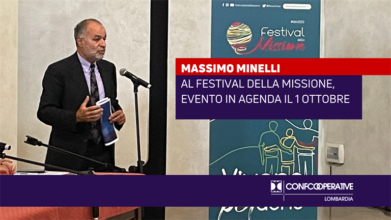 Il presidente Massimo Minelli al Festival della Missione, evento in agenda il 1 ottobre