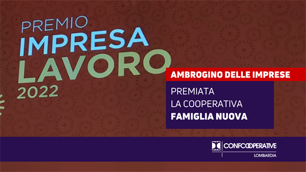 Ambrogino delle imprese, premiata la cooperativa sociale Famiglia Nuova